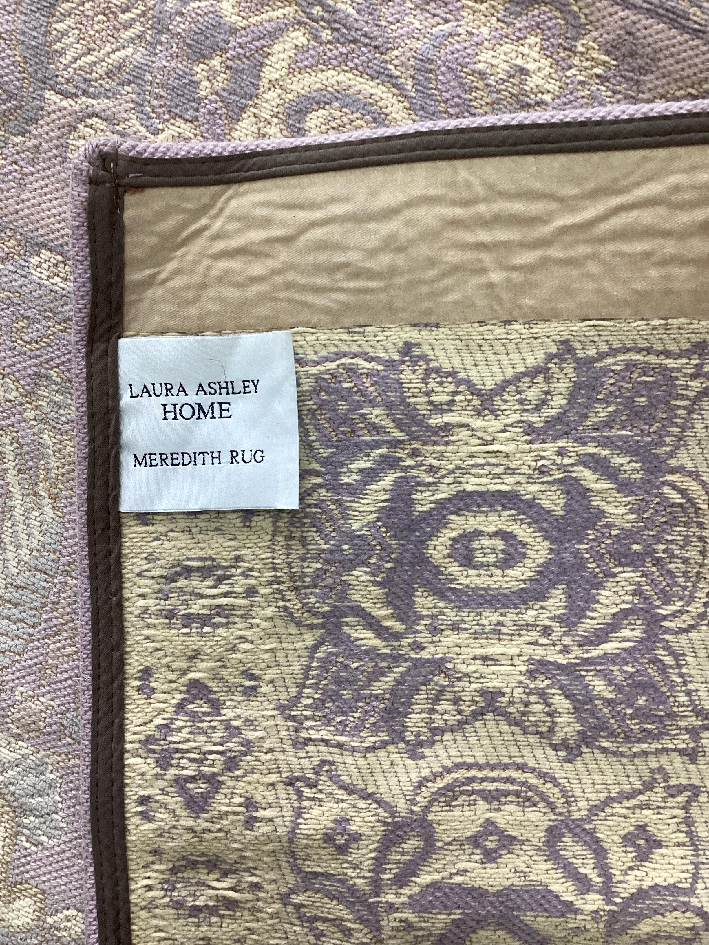 Two contemporary Laura Ashley rugs, each approximately 230cm x 170cm
